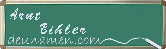 Arnt Bihler Visitenkarte
